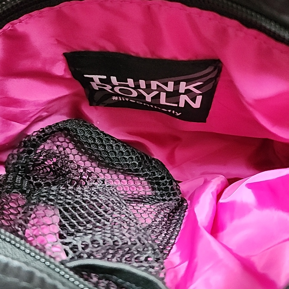 Think ROYLN Quilted Puffer Tote Bag in Black - Picture 6 of 13
